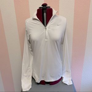 Nike dri-fit half-zip top sz large